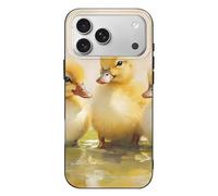 Ducks Ducklings by The Water Case Compatible with iPhone 17/17 Pro/17 Air