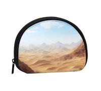 Ducks in the water Coin Purse - Coin Pouch Mini Change Purse for Coins, Keys, Lipstick and Essentials with Zipper Closure, Desert Mound, One Size, Fashion