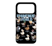 Ducks Of The World Breeds Waterfowl Animal Lover Cute Duck Case for iPhone 17 Pro Max
