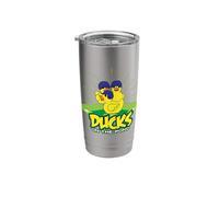 Ducks on the Pond Baseball Slang Bases Loaded Design Stainless Steel Insulated Tumbler