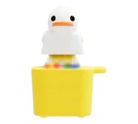 Ducks Quacking Fidgets Toy Entertaining Ducks Holder Emitting Light and Producing Sound on Touch Funny Gift Rechargeable Quacking Fidgets Toy Keychain