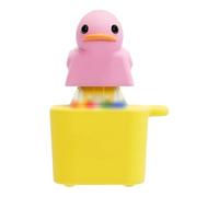 Ducks Quacking Fidgets Toy Entertaining Ducks Holder Emitting Light and Producing Sound on Touch Funny Gift Rechargeable Quacking Fidgets Toy Keychain