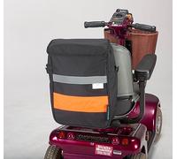 Ducksback Deluxe Mobility Scooter Bag Fluorescent Zipped Shopping and Storage Bag