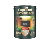 Ducksback Shed & Fence Paint Silver Copse 5L