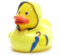 Duckshop Bad Weather Rubber Duck, Yellow, Small, Vinyl, 18 months and above