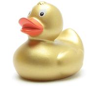 Duckshop Bath Duck Gold I Squeaky Duck I L: 6 cm