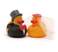 Duckshop Bath Ducks Wedding Couple Gift Set