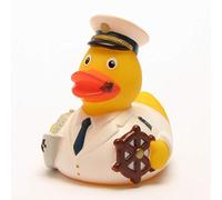 DUCKSHOP | Captain Rubber Duck | Bathduck | L: 8,5 cm