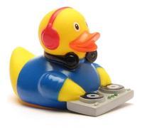 Duckshop DJ Rubber Duck I Diskjockey Bath Duck I