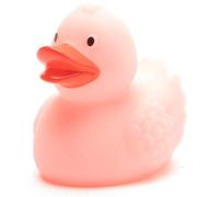 Duckshop Glow in the Dark Bath Duck Pink I Squeaky Duckling I Length: 7.5 cm