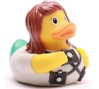 Duckshop I Bath Duck Photographer I Squeaky Duck I L 9 cm I Squeaky Duck I Gift for Creative I Gift for Hobby Photographers
