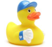 Duckshop I No Like Rubber Duck, Squeaky Duck, Length: 8.5 cm