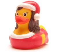 Duckshop I Squeaky Duck Christmas I Bath Duck I L: 8.5 cm