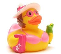 DuckShop I Squeaky duck toy Holiday Girl I Bath Duck