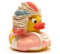 Duckshop Rock Me Amadeus Rubber Duck Pink I Squeaky Duck L 9 cm