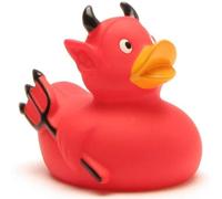 Duckshop Rubber TOY Duck, 8 cm, Devil, Large, Unisex, Manual, Creativity