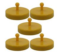 Duckshop Set of 5 I Swimming Weights for Bath Ducks - Simply Plug into the Squeaky Hole I Ensures Upright and Tilt-Resistant Swimming I Race Weight