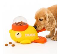 Ducksy Interactive Duck-Shaped Dog Treat Dispenser - Duck Dog Treat Dispenser & Puzzle Feeder - Engaging Duck Pet Feeder for Dogs & Cat - Fun Duck Treat Dispenser Toy for Interactive Play