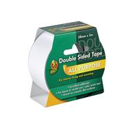 Ducktape Double-Sided Interior Tape 38mmx5m Clear (Pack of 6) 232603