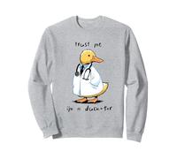 Ducktor Funny Duck Doctor Pun Trust Me I'm a Ducktor Sweatshirt