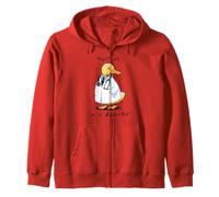 Ducktor Funny Duck Doctor Pun Trust Me I'm a Ducktor Zip Hoodie