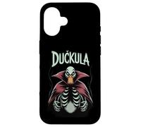 Duckula - Spooky Funny Skeleton Duck Parody Case for iPhone 16