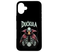 Duckula - Spooky Funny Skeleton Duck Parody Case for iPhone 16 Plus