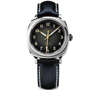 Duckworth Prestex Verimatic Black Fume Black Leather Watch DKPX-028