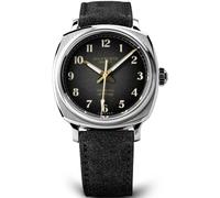Duckworth Prestex Verimatic Black Fume Ebony Brown Suede Watch DKPX-003