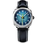 Duckworth Prestex Verimatic Blue Fume Black Leather Watch DKPX-023