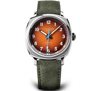 Duckworth Prestex Verimatic Orange Fume Birch Green Suede Watch DKPX-051