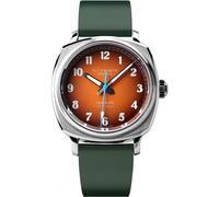 Duckworth Prestex Verimatic Orange Fume Green Rubber Watch DKPX-021