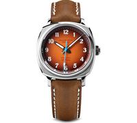 Duckworth Prestex Verimatic Orange Fume Tan Leather Watch DKPX-024