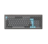 Ducky Cushion 98 Nickel UK 96% Wireless Mechanical Gaming Keyboard | Silent Green Tactile Switches, Nest Mount Cushioning, Hot-Swap, PBT Keycaps, Tri-Mode, VIA Support, 4200 mAh Battery