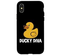 Ducky Diva Rubber Duck Case for iPhone X/XS