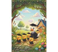 Ducky Graduation Parade: Graduation cute baby duck notebook college ruled gift for kids child. A proud mama duck leading her five ducklings down a cobblestone path.