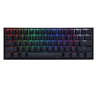 Ducky One 2 Mini Gaming Tastatur, MX-Speed Silver, RGB-LED, schwarz (US)