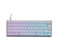 Ducky One 2 Pro Mini 60% Mechanical Gaming Keyboard MX Cherry Brown Switch White Frame - UK Layout