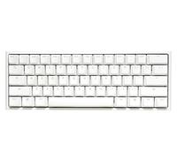 Ducky One 2 Pro Mini White Edition Gaming Tastatur, RGB LED - Kailh Red (US)