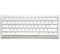 Ducky One 2 Pro Mini White Edition Mechanical Keyboard, RGB LED - Cherry Silver (US)