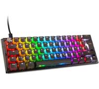 Ducky One 3 Aura Black Mini Gaming Tastatur, RGB LED - MX-Speed-Silver