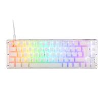 Ducky One 3 Aura White SF Gaming Tastatur, RGB LED - MX-Silver
