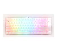 Ducky One 3 Aura White TKL Gaming Keyboard, RGB LED, MX-Red (US)