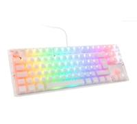 Ducky One 3 Aura White TKL Gaming Tastatur, RGB LED - MX-Red