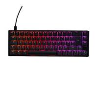 Ducky One 3 Classic 65 USB RGB Mechanical Gaming Keyboard Cherry Silver - Black UK Layout