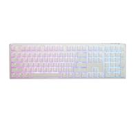 Ducky One 3 Classic Pure White Gaming Tastatur, RGB LED - MX-Black (US)