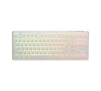 Ducky One 3 Classic Pure White TKL Gaming Tastatur, RGB LED - MX-Blue (US)