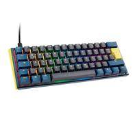 Ducky One 3 Daybreak Mini clavier USB Allemand Noir, Bleu, Vert