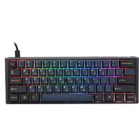 Ducky One 3 Mini Pro Nazca 8K 60% Hotswap RGB Triple Shot PBT Mechanical Keyboard - Cherry MX2A Red