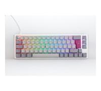 Ducky One 3 Mist SF 65% USB RGB Mechanical Gaming Keyboard Cherry MX Speed Silver Switch - UK Layout